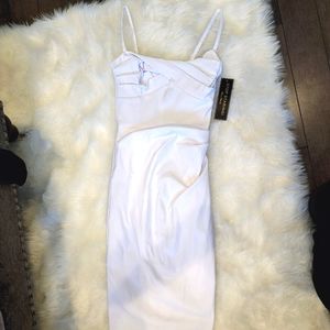 WHITE Million Dollar Baby dress in sz SMALL. NWT